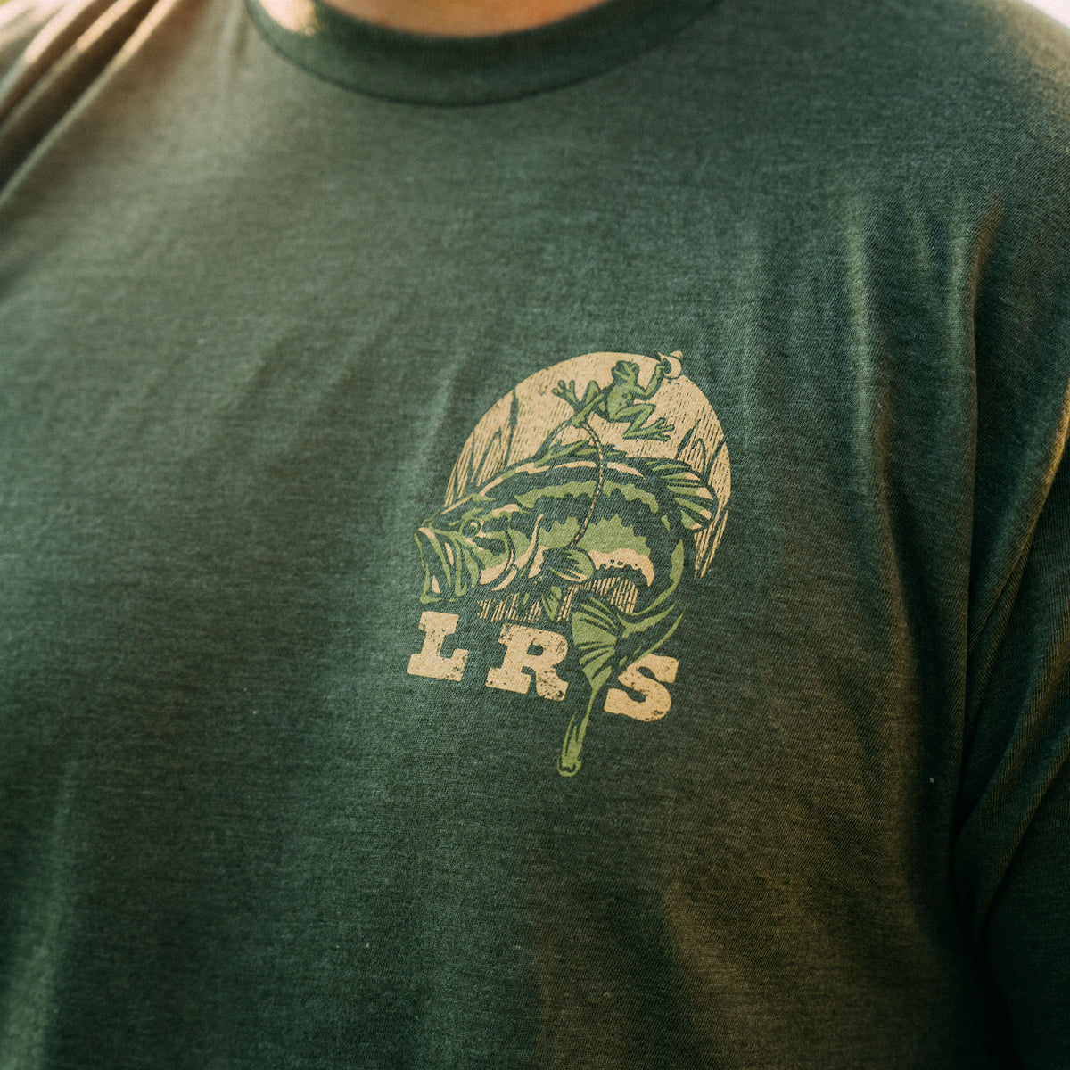 Old Row All American Bass T-Shirt - Men's T-Shirts in Ivory
