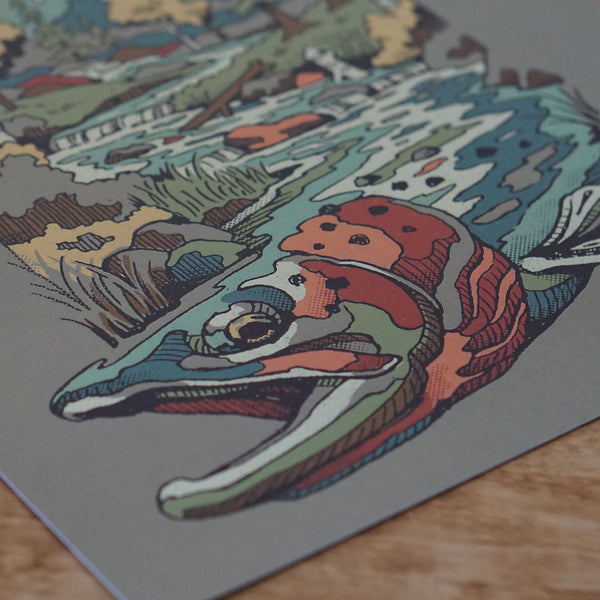 Cutthroat Trout Waters 2.0 Print