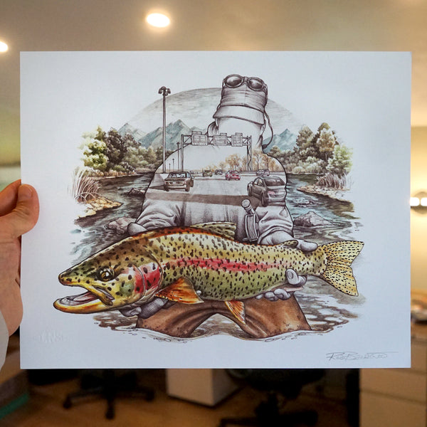 Journey and Destination Print