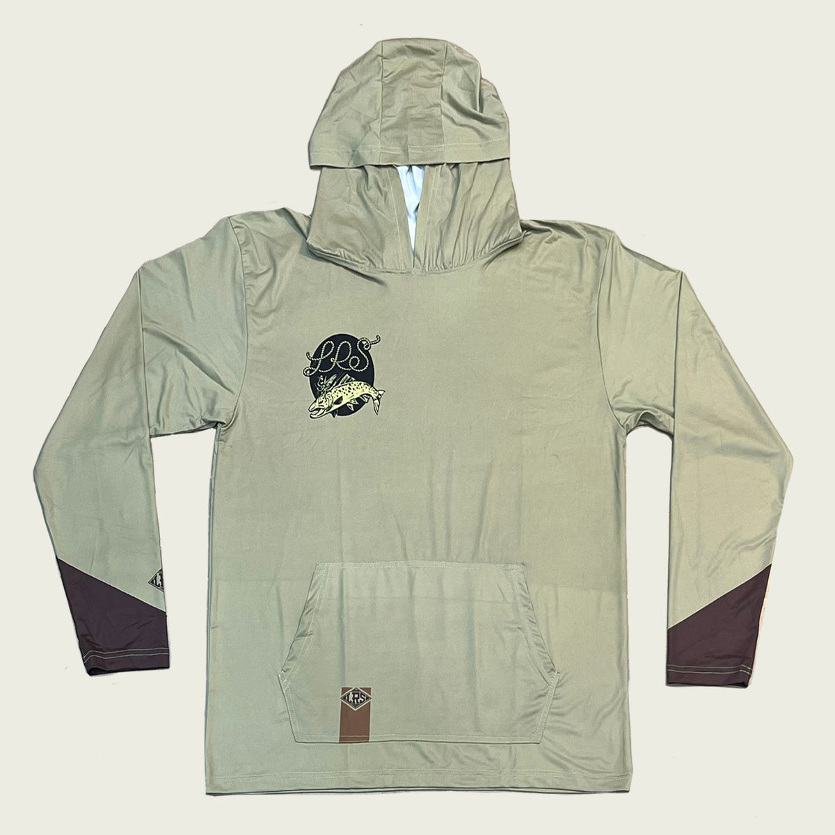 Brown Trout Waters | UPF Hoodie 3XLarge