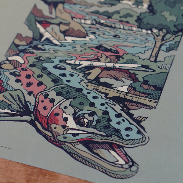 Rainbow Trout Waters 2.0 Print