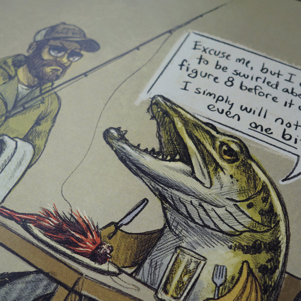 Musky Snob Print