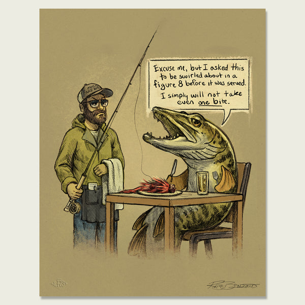 Musky Snob Print
