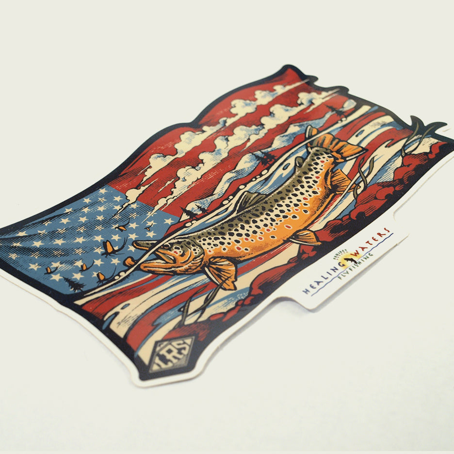 PHWFF Decal | Brown Trout