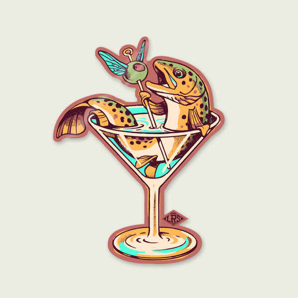 Blue Wing Olive Decal