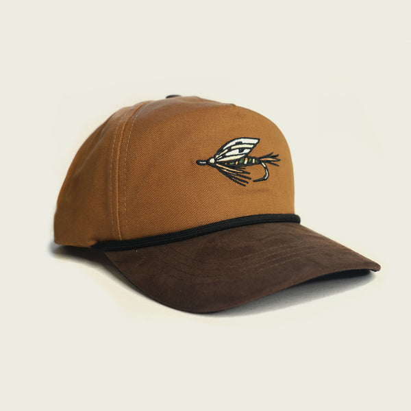 Wet Fly Hat | Brown Twill