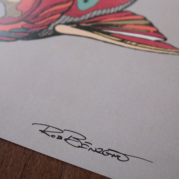 Cutthroat Waters Print