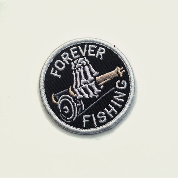 Forever Fishing Iron-on Patch