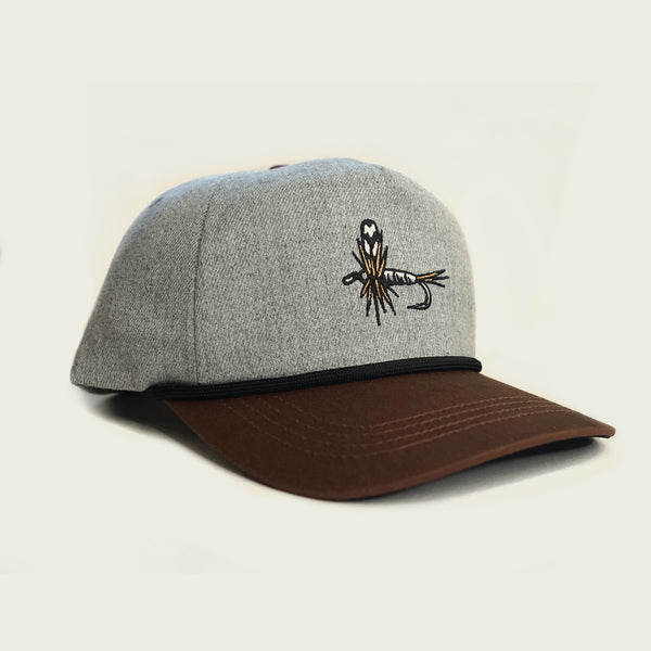 Dry Fly Hat | Gray Flannel