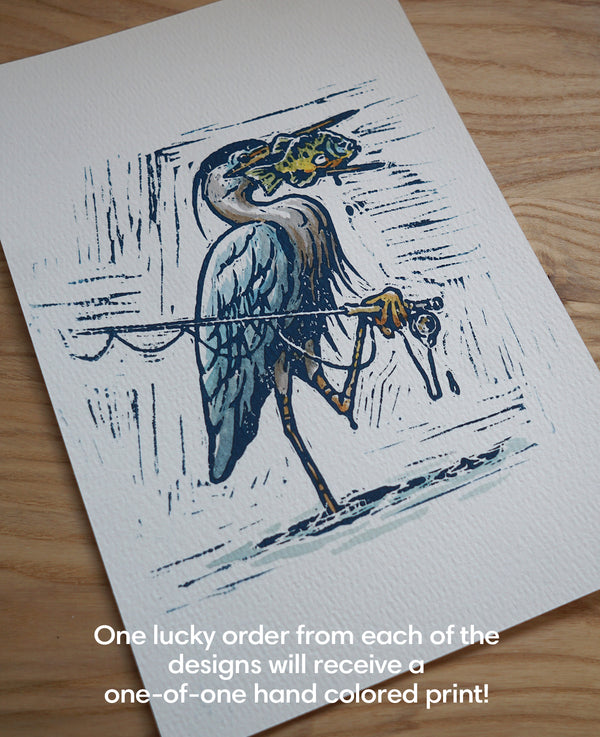 Blue Heron | Better Angler Series Tee
