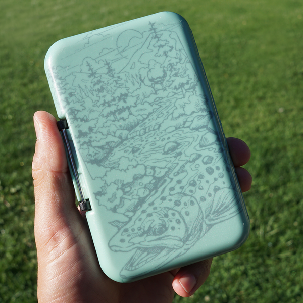 Brown Trout Waters | Poly Fly Box