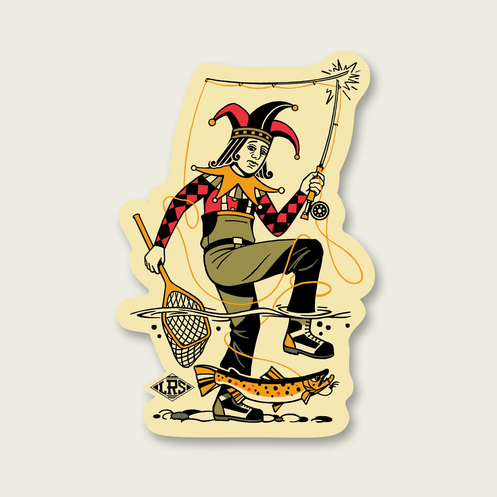 Joker Decal – Lakes Rivers Streams