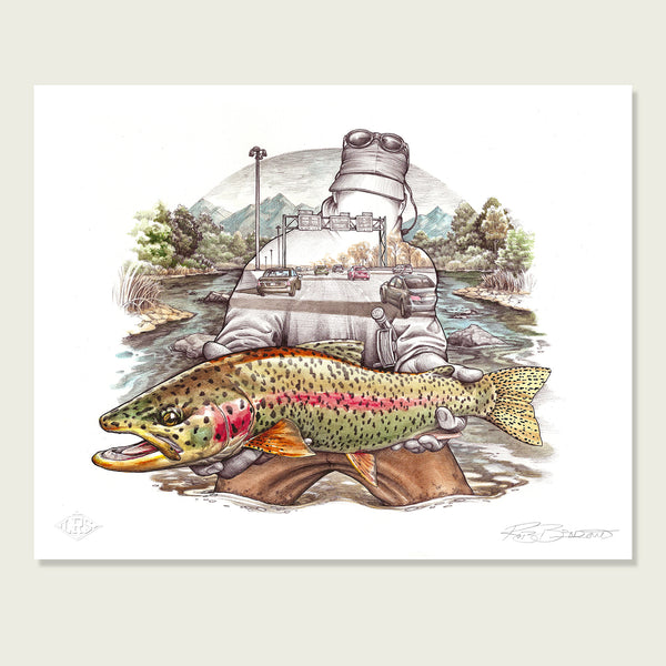 Journey and Destination Print