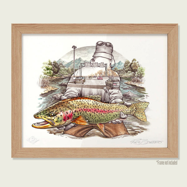 Journey and Destination Print