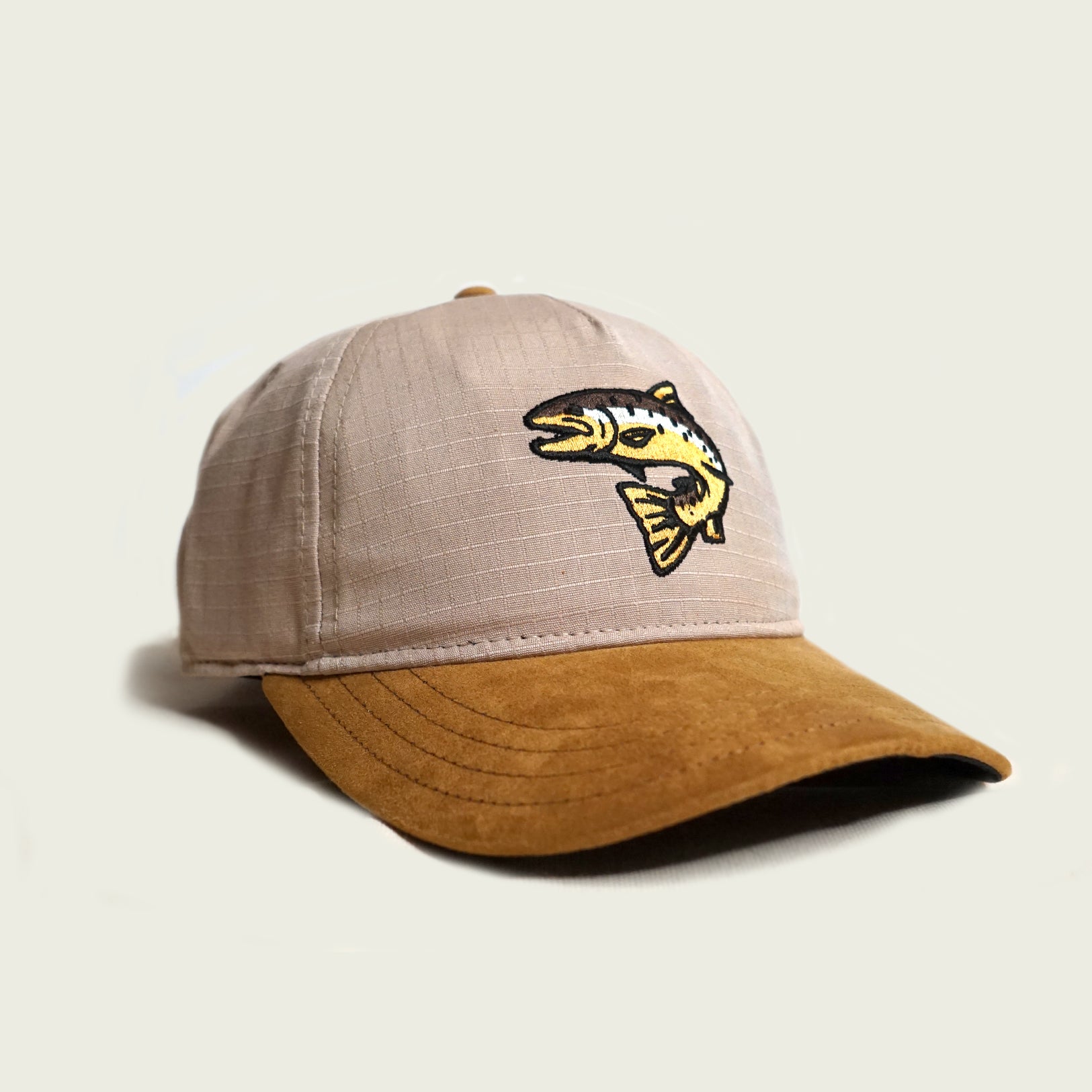 Hardy Brown Trout Fly Fishinger Protection Style of Summer Hip Hop Baseball  Cap Men Breathe