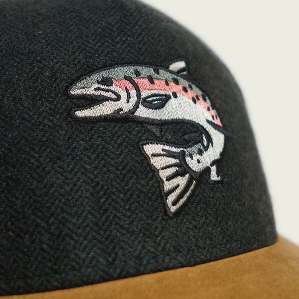 Jumping Rainbow Trout Hat