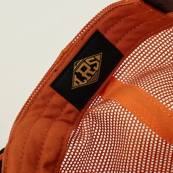 Dry Fly Hat | Orange Mesh Back