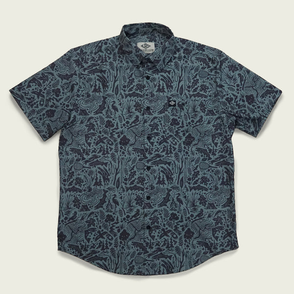 River Days Button Up Tee