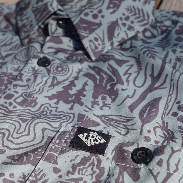 River Days Button Up Tee