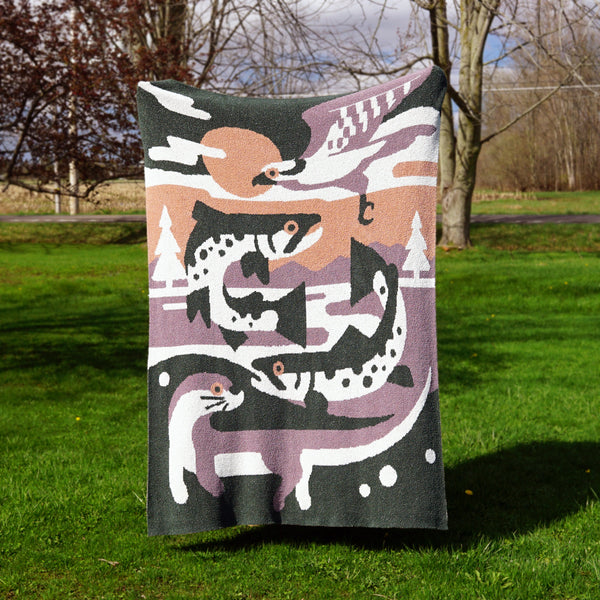 River Friends | Woven Blanket
