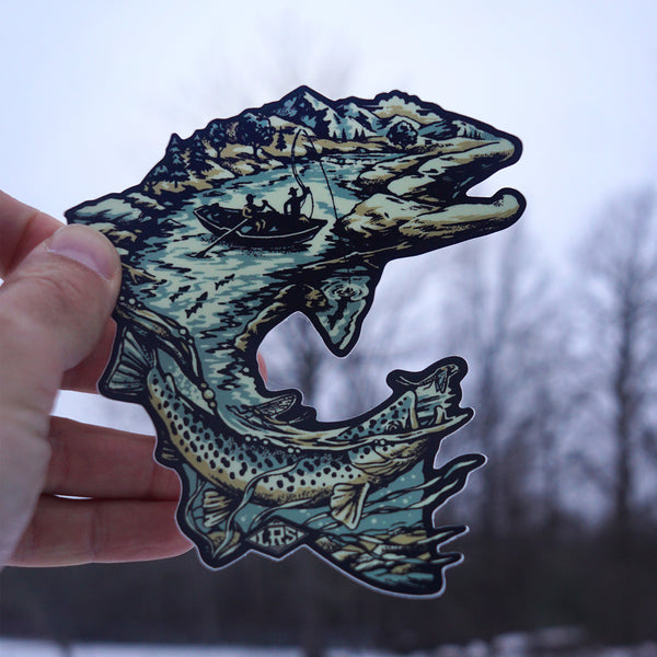 Troutscape Decal