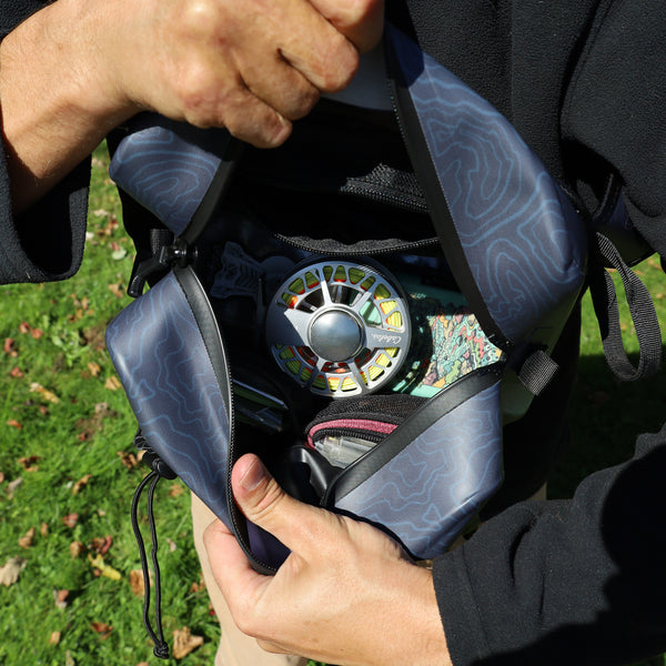 Trout Topo | Water Proof Sling Pack