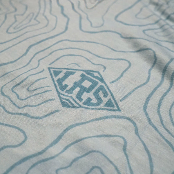 Trout Topo | Heathered UPF Hoodie