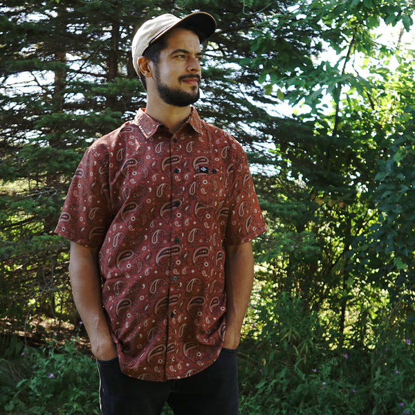 Trout Paisley Button Up