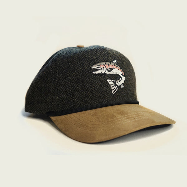 Jumping Rainbow Trout Hat
