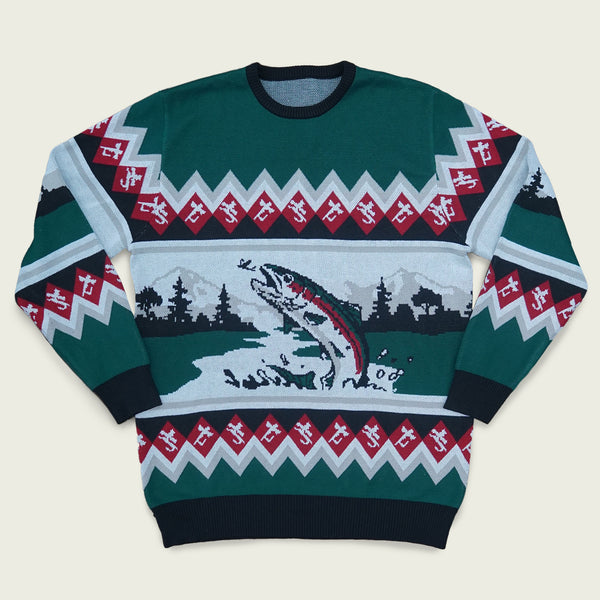 Jumping Rainbow | Woven Sweater