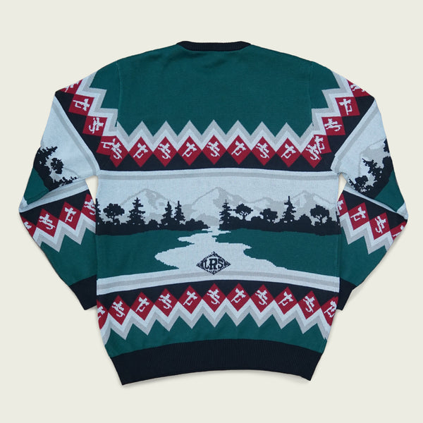 Jumping Rainbow | Woven Sweater