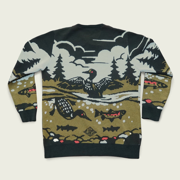 Diving Loons | Woven Sweater