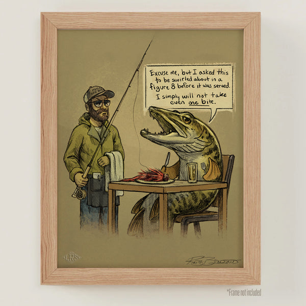 Musky Snob Print