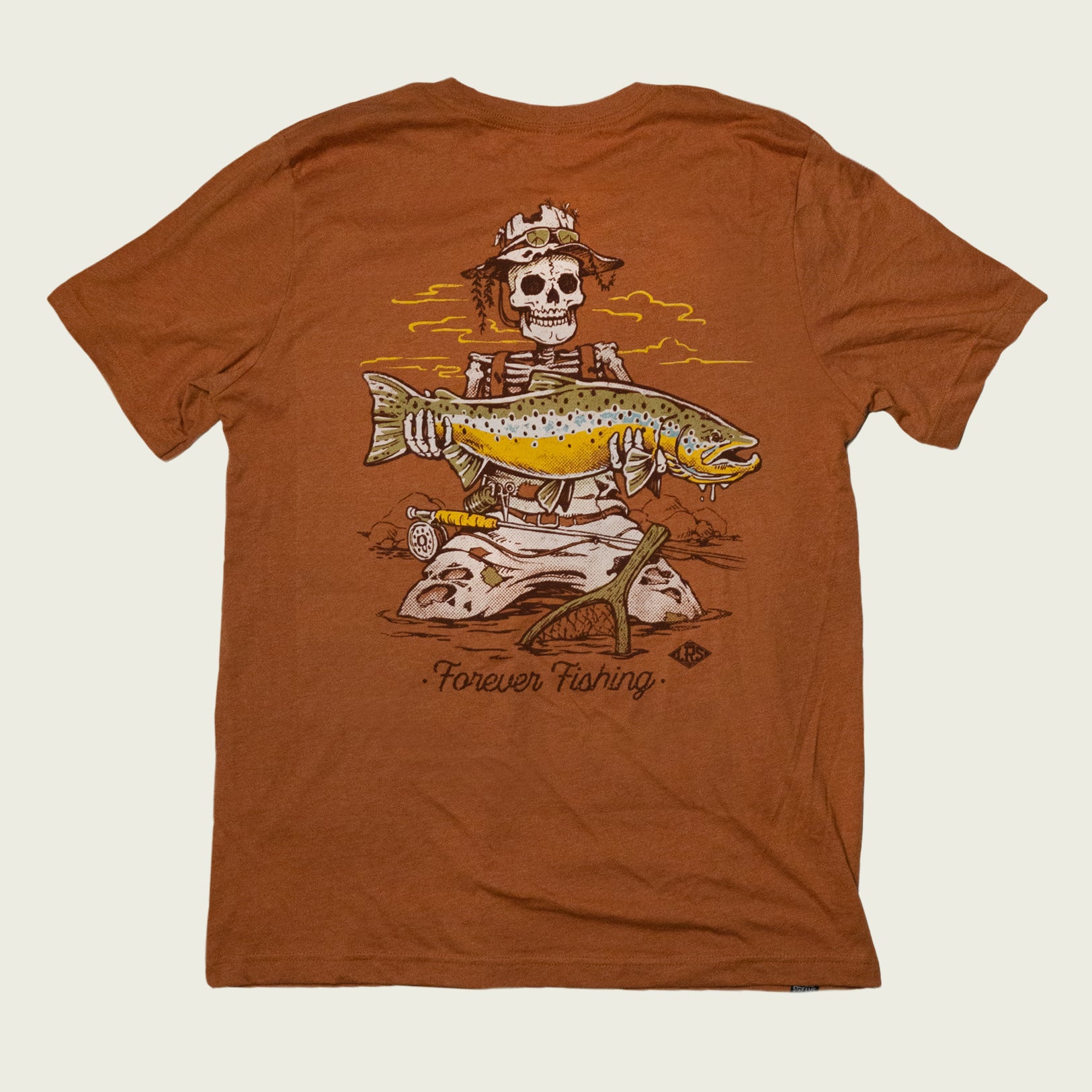 Forever Fishing | Brown Trout Tee Small