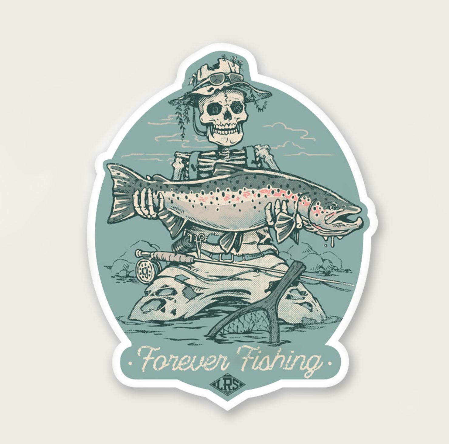 Forever Fishing Decal | Steelhead