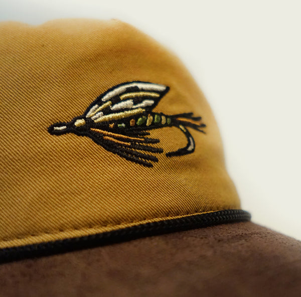 Wet Fly Hat | Brown Twill
