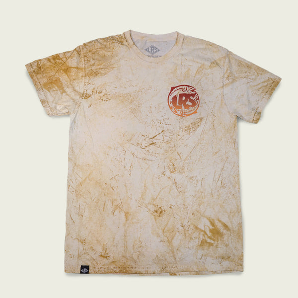 Mayfly Circle Tee | Color Washed Vintage White